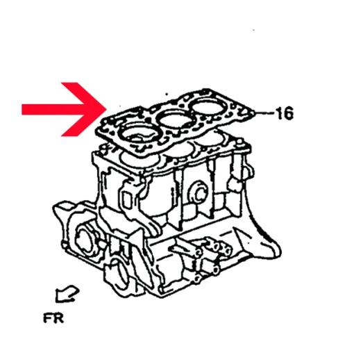 Cylinder head gasket